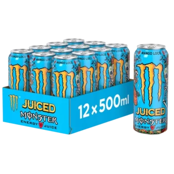 Kartón Monster Energy Juiced Mango Loco 12×500ml