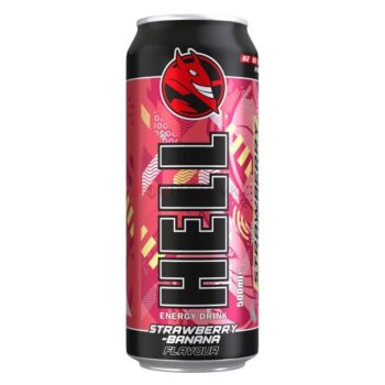 Hell Strawberry & Banana 500ml