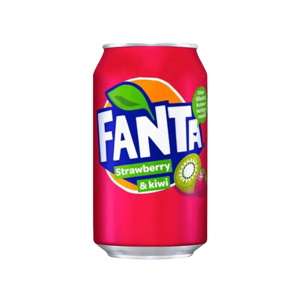 fanta strawberry & kiwi 330ml