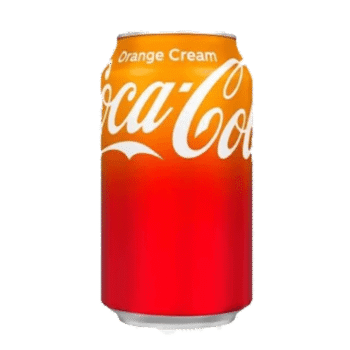 Coca Cola Orange Cream 355ml USA
