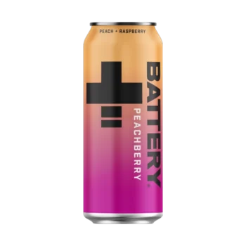 Battery Peachberry Peach & Raspberry 500ml