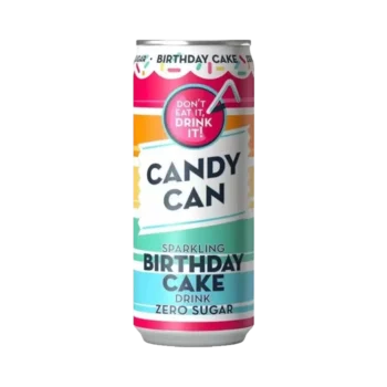 Candy Can Sparkling Birthday Cake Drink ZERO SUGAR 330ml