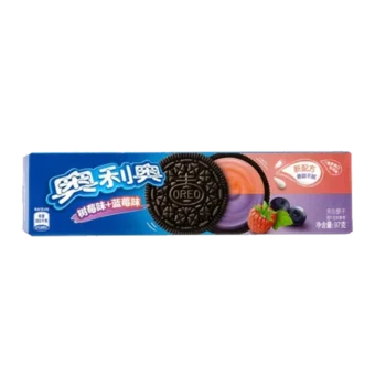 Oreo Double Blueberry & Raspberry Creme 97g