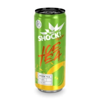 Big Shock! Green Tea Pear 330ml