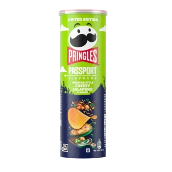 Pringles Mexican Style Cheesy Jalapeno 165g