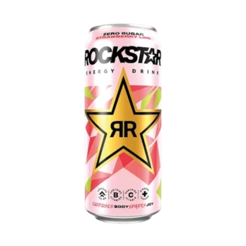 Rockstar Strawberry Lime ZERO 500ml DE
