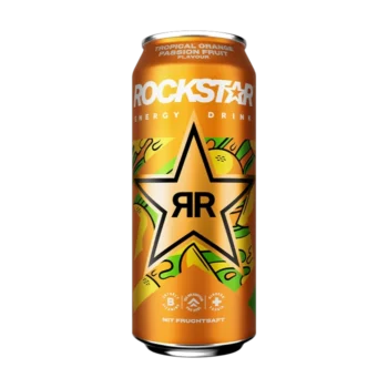 Rockstar Tropical Orange Passion Fruit 500ml DE